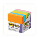 【まとめ】 スリーエム ジャパン Post-it 650-5SSAN 強粘着 50mm×50mm 蛍光 【×2セット】 強力な粘着力で光る 50mm×50mmの...