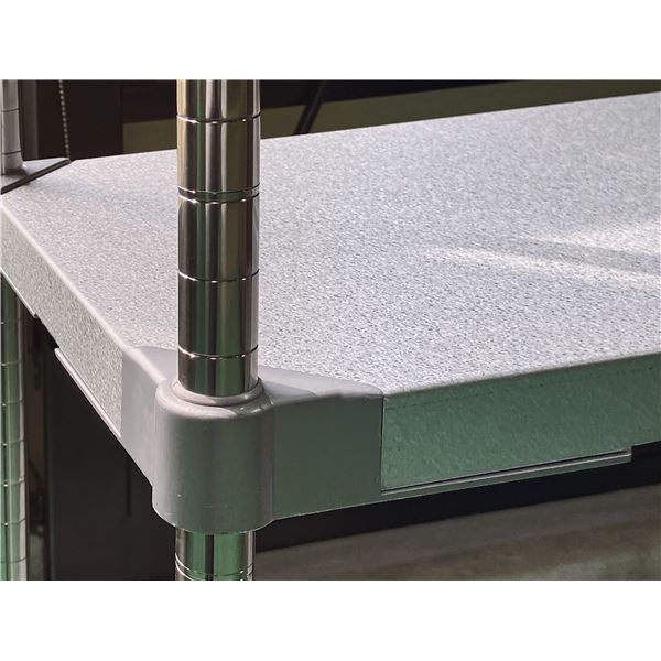 ガルバシェルフ 整理 収納 棚 キャビネット 46×120cm 4段・H150cm 組立式 広々とした整理 収納 スペースを提供する、46×120cmのガルバンシェルフ 棚 キャビネット 4段階調節可能で、高さ150cmの組立式 使い勝手抜群の整理 収納 家具