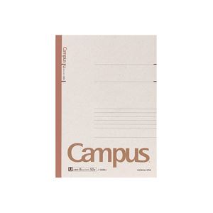 (まとめ)キャンパスノート A4 U罫 50枚 80冊 クリエイティブなアイデアを広げる 書きやすいキャンパスノート A4 U罫 50枚 80冊セット