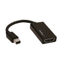 StarTech.com Mini DisplayPort-HDMI変換アダプタ 4K ミニディスプレイポート-HDMI オス/メスブラック MDP2HD4K6...