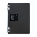 (まとめ) KING JIM(キングジム) TEFRENU リングノート A5 黒 KJ-9854TTE-BK 【×3セット】 手に触れずに書ける至福のノート ...