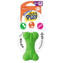 (まとめ)ハーツ デュラプレイ ボーン M ネオングリーン【×5セット】 (犬用玩具) 緑 愛犬との楽しい家庭内遊びをさらに充実させる ネオングリーンのハーツ ...