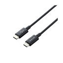 USB2.0ケーブル 配線 (C-C、PD対応、耐久仕様) ブラック 1.0m RoHS指令準拠(10物質) MPA-CCPS10PNBK1本 黒 USB2.0ケーブル、USB-CからUSB-C接続でPD対応、耐久性抜群のブラックカラー、長さ1.0m、RoHS指令に準拠、信頼性の高い10物質を使用、安全性抜群のMPA-CCPS10PNB|詳細画像