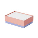 紙製整理 収納 箱 「ココバコ」 お道具箱タイプ KBK-401PI ピンク ピンク色のお道具箱タイプの整理 収納 箱 ココバコ は使い勝手抜群 文房具や小物を...