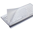 (まとめ) ELECOM キーボード防塵カバー PKU-FREE1【×5セット】 仕事に集中 キーボードを守る のキーボードガードが業務効率をアップさせる