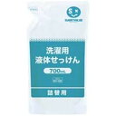 ジョインテックス 洗濯用液体せっけん 700mL 12袋 N207J-12 泡立ち抜群、簡単すすぎ、溶け残りゼロ 洗濯のプロが選ぶ、洗濯用液体せっけん700mL...