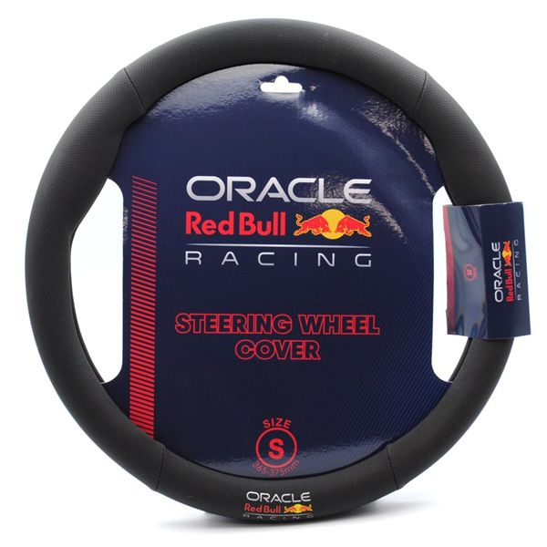 Oracle Red Bull Racing レッドブル ステアリングカバー Sサイズ ブラック SWC001S 黒 赤 スポーティー..