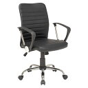 オフィス 事務用 チェア (イス 椅子) デスク (テーブル 机) チェア 約幅58cm ブラック 組立式 ロッキング キャスター付 移動可能 車輪付き 360...