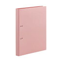 セキセイ セパル ロックリングファイルA4タテ 2穴 ペールピンク SEL-2835-27 1セット(10冊) 美しさと実用性を兼ね備えたA4サイズの2穴ロック...