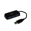 StarTech.com 4ポート USB3.0ハブ ブラック ST4300MINU3B 1個 黒 高速データ転送が可能な4ポートUSB3.0ハブ、スタイリッシ...