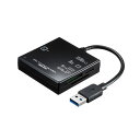 【5個セット】 USB3.1 マルチカードリーダー ADR-3ML39BKNX5 スペースを節約するマルチカードリーダー USB3.1対応で便利な5個セット あなたのデータを高速かつ簡単に管理 ADR-3ML39BKNX5(2)