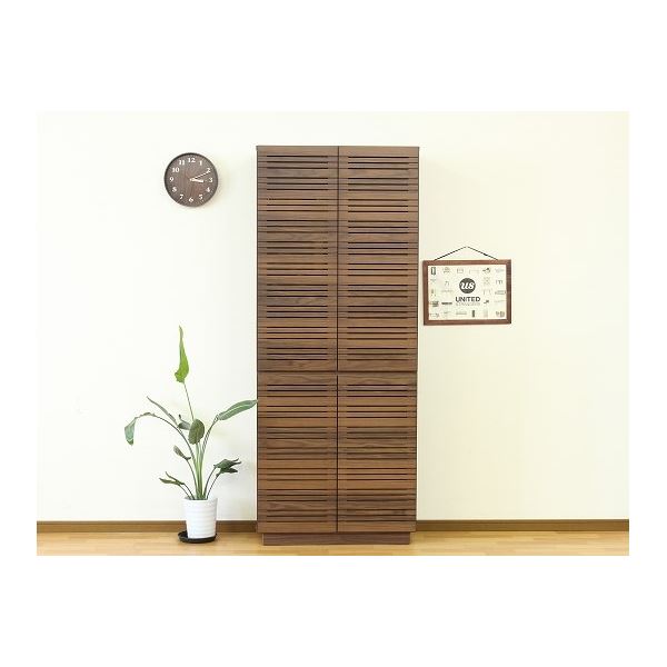 フリーボード（ウォルナット） 幅約80cm [完成品］ ウォルナット調のフリーボード、幅約80cm スタイリッシュなデザインで、お部屋に上品なアクセントを添えます 完成品でお届けするので、組み立ての手間もありません おしゃれなインテリアをお求めの方におすすめです