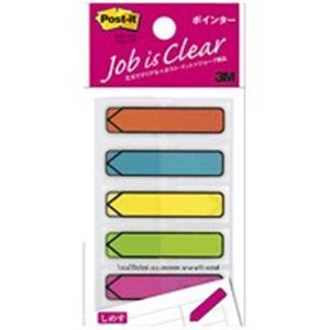 (まとめ) ポストイット 684NE ジョーブエコノ ポインター【×10セット】 ビジネスにお得なセット ノリ付きメモ&ポインター、スリーエムのポストイットで効...