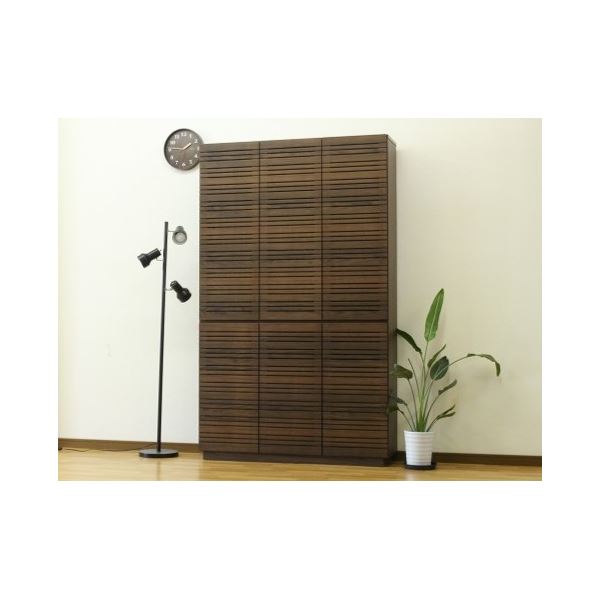 フリーボード（ウォルナット） 幅約120cm [完成品］ ウォルナット調の自由な整理 収納 ボード、幅約120cm あなたの空間を完成させる一品