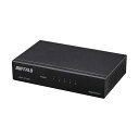 BUFFALO バッファロー スイッチングハブ LSW7-GT-5ES/BK 高速データ転送が可能な5ポートスイッチングハブ LAN接続をスムーズにする便利なツ...