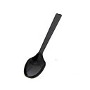 シモジマHEIKO プラスチックスプーン 16cm 黒 単袋 #004513023 1セット(1000本:100本×10パック) 黒い16cmのプラスチックスプ...