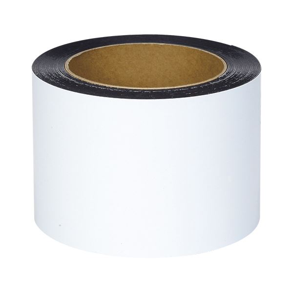 マグエックス マグネットロール カラー ツヤ有りタイプ MSGR-08-100-10-W 白 1巻 魅惑のマグネットロール 色とツヤが融合した究極のMSGR-0...