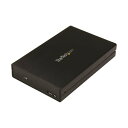 StarTech.com 2.5インチSATA対応SSD/HDDケース ブラック 黒 S251BU31315 1個 黒 StarTech.com 2.5インチS...