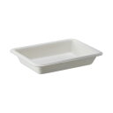 (まとめ)アヅミ産業 紙製小皿 白 8E18-211パック(100枚)【×5セット】 エコフレンドリーな紙製テイスティングプレート(まとめ)白い紙の小皿 100...