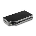StarTech.com 5in1 USB Type-C接続マルチディスプレイアダプタ ブラック&スペースグレーCDPVDHMDPDP 1個 黒 USB Typ...