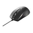 (まとめ)バッファロー USB接続有線マウスBlueLED光学式 3ボタン 高耐久法人向け ブラック BSMBU2BKZ 1個【×3セット】 黒 デスク環境に合わせて快適に操作できるUSB接続有線マウスBlueLED光学式 3つのボタンで操作しやすく、高耐久性で法人向けにおすすめのブラックカラ(2)