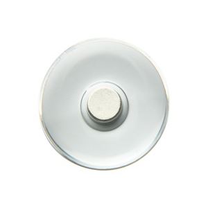 (まとめ)ソニック プッシュマグネットMG-793-T透明Φ30mm 5個 【×20セット】 色彩溢れるマグネットで、書く・留めるを楽しむ オフィス 事務用 必...