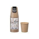 【10個セット】 サンナップ アースカラー未晒ペーパーカップ 90ml 20個入 C9020MZ 環境に優しい紙製カップ 手軽に使える使い捨て食器 パーティーや...