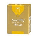 (まとめ) ジャパックス comfit 手付きポリ袋 45L 白半透明 0.015mm MUT45 1パック(20枚) 【×10セット】 (まとめ) ジャパック...