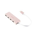 エレコム USB Type-C 4ポートUSB5Gbpsハブ 15cm ピンク U3HC-H040PN エレコム USB Type-C 4ポートUSB5Gbps...