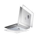 サンワサプライ MacBook Pro用ハードカバー(スタンド付き) マットクリア(半透明) IN-CMACP1401CL 1個 サンワサプライ MacBook...