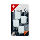 【5セット】 レック ホットメルトフック H-660X5 熱溶解フックのセットで、5つの便利なアイテムが揃っています 熱を加えることでしっかりと固定し、使いやす...