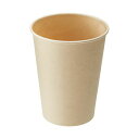 (まとめ)HEIKO バンブー紙コップ9オンス(270ml) #004770944 1パック(100個)【×5セット】 速成長の竹素材を使ったエコなブラウンカッ...