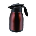 パール金属 ネオイーシス ステンレステーブル 机 ポット1.5L ブラウン HB-1566 茶 ステンレス製のテーブル 机 ポット、容量1.5リットル、ブラウン...