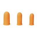 (まとめ) TRUSCO指サックM オレンジ TYSO-M-10 1パック(10個) 【×5セット】 指を守るオレンジ色の指サックMが10個入ったパックが5セッ...