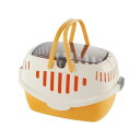 リッチェル ピコ キャットキャリー オレンジ【ペット用品】【キャリー】 キャットキャリーの新たなる旅立ち オレンジの輝きが瞬く、愛猫のための究極の移動空間【リッ...