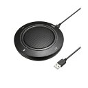 WEB会議USBスピーカーフォン MM-MC36 WEB会議用に最適化されたUSB接続スピーカーフォン、クリアな音声で会議をサポートするMM-MC36
