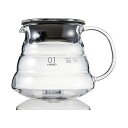 HARIO V60 レンジサーバー360ml クリア XGSR-36-TB 360mlのクリアなレンジサーバー、V60を極める 使いやすさと美しさを兼ね備えたV...