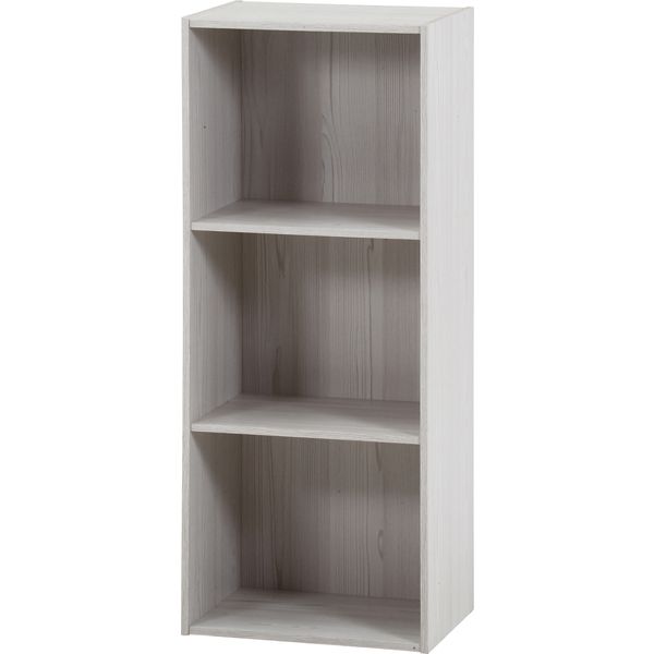 カラーボックス3段 A4対応 ホワイトウォッシュ お客様組立品 白 A4サイズに対応した3段階調整可能な整理 収納 ボックス、ホワイトウォッシュ仕上げのおしゃれなデザイン お客様自身で組み立てる楽しさも味わえる、スタイリッシュな整理 収納 家具 代引き不可の商品です 白