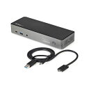 StarTech.com ドッキングステーション DK31C3HDPD 1台 高速データ転送と充電が可能な多機能ドッキングステーション DK31C3HDPDは1...
