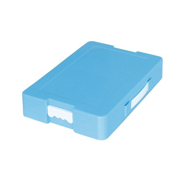 （まとめ） デビカ つながるパッチンおどうぐばこ（手さげ付） ブルー 041440 【×2セット】 青 つなが..