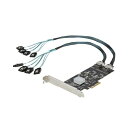 StarTech.com SATA 8ポート増設PCI Expressインターフェースカード 8P6G-PCIE-SATA-CARD1個 StarTech.co...