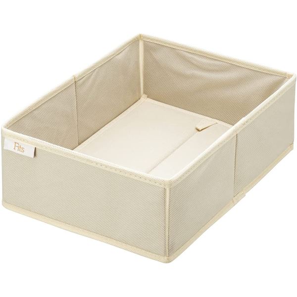【5個セット】 天馬 Fits ファブリック せいとんボックス L 整理 収納 の達人 スタイリッシュな引き出し整理 収納 ボックス【5個セット】- 天馬 Fits ファブリック せいとんボックス L