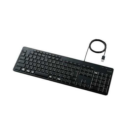 有線静音フルキーボード TK-FCM114SKBK ノイズを抑えた静かなタイピング体験が楽しめる、有線接続のフルサイズキーボード TK-FCM114SKBK 有線静音フルキーボード TK-FCM114SKBK ノイズを抑えた静かなタイピング体験が楽しめる、有線接続のフルサイズキーボード TK-FCM114SKBK