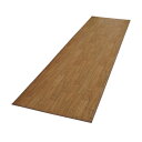 フロアマット 60×300cm 幅広サイズ キッチンマット 台所用 対応 キズ防止用 日本製 国産 木目調 フローリング調 ロングマット リビング 簡単ひと拭き...