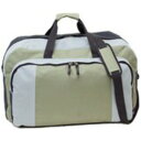 大容量 大型 ボストン & ショルダー 2WAY バッグ 65L カーキ ポリエステル100% ショルダーベルト付き 旅行 合宿 出張 大容量 大型 のカーキ色...