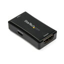 StarTech.com 4K60Hz対応 HDMIリピーター ブラック HDBOOST4K2 1個 黒 4K60Hz対応のHDMI信号を強力に増幅するリピータ...