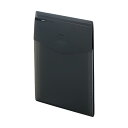 (まとめ)リヒトラブ soeruスリムドキュメントファイル(タテ型) A4 5ポケット スモークブラック A-8710-24 1セット(5冊)【×10セット】 ...