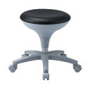 東洋工芸 ワーキングスツール イス バーチェア 椅子 カウンターチェア WS020シリーズ ブラック WS020-VBK (お客様組立品) 黒 柔らかな印象を与...