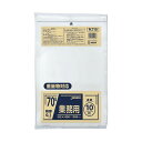 (まとめ) ジャパックス重量物対応 特厚ポリ袋 透明 70L PL710 1パック(10枚) 【×5セット】 高い耐久性 頑丈 な重量物にも対応 大容量 大型 ...