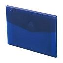 (まとめ)リヒトラブ soeruスリムドキュメントファイル(ヨコ型) A4 6ポケット インディゴブルー A-8700-11 1セット(5冊)【×10セット】 ...